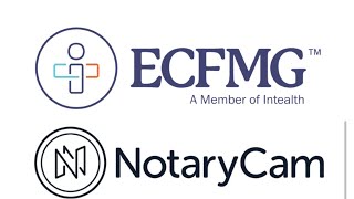 How to Notarize your EIF Epic Identification Form Form by Notarycam ecfmg epic notarycam [upl. by Eitsrik]