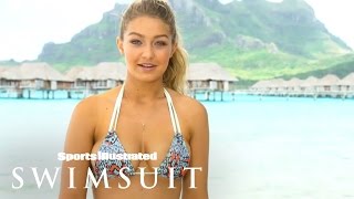 Gigi Hadid Solo Performance amp Outtakes  Sports Illustrated Swimsuit [upl. by Inavoy226]