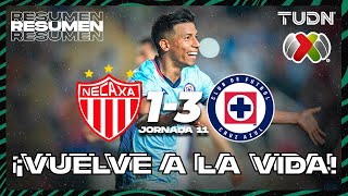 Resumen y goles  Necaxa 13 Cruz Azul  AP2023J11  Liga Mx  TUDN [upl. by Obie248]