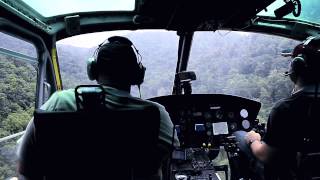 UH1 Huey Helicopter Military Approach and Landing [upl. by Eelik610]