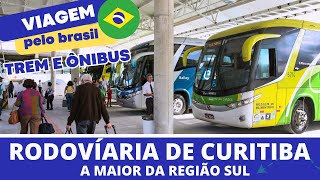 Conheça a Rodoviária de Curitiba  Tudo pra quem ta chegando ou partindo [upl. by Judus42]