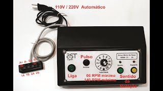 Controlador Motor de Passo Nema 23 Bipolar  3A [upl. by Jenelle]