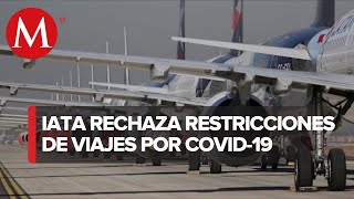 Regreso a restricciones de viajes atenta contra recuperación industria aérea [upl. by Allianora]