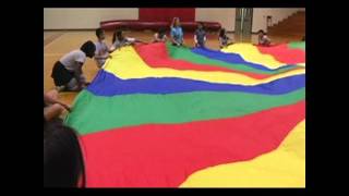 Middle School Parachute Activities [upl. by Seana]