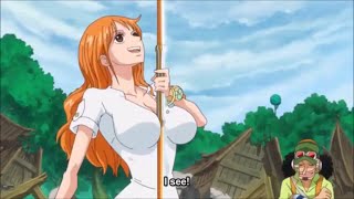 Nami sexy power up  One Piece EP 776 HD [upl. by Oisorbma]