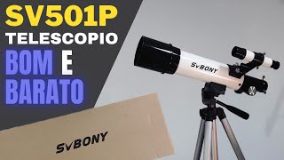 Review SV501P – O Melhor Telescópio Custo Benefício Para Iniciantes em 2023 [upl. by Ede]