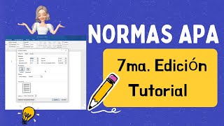 Normas APA 7ma edición aprende a configurarlas en Word [upl. by Assenav]