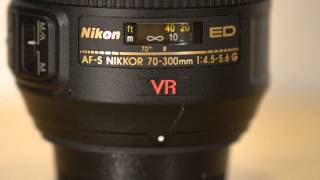 Recensione Nikon 70300 f4556G [upl. by Tratner]