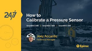 How to calibrate a pressure sensor  SmartROC D65  SmartROC D60  SmartROC D55 [upl. by Gradey]