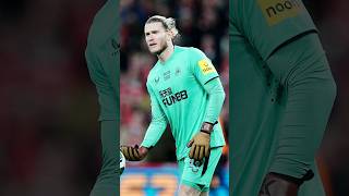 Loris Karius who scored for Newcastle in the most important match of the season [upl. by Okram]