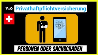 Privathaftpflichtversicherung Schweiz  Einfach erklärt [upl. by Dlareme]