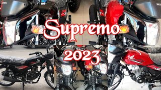 HONDA SUPREMO 2023 RED and BLACK Supremo Supremo2023 [upl. by Phoebe]