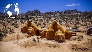 WOMAN Builds Breathtaking SUSTAINABLE DOME HOMES [upl. by Monie]