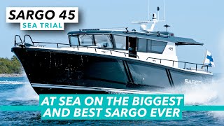 At sea on the biggest and best Sargo ever  Sargo 45 sea trial review  Motor Boat amp Yachting [upl. by Ecitnirp254]