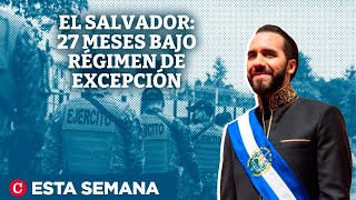 ¿Por qué continúa el régimen de excepción en El Salvador [upl. by Hametaf]