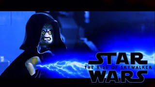 LEGO Star Wars The Rise Of Skywalker Palpatine’s Death Scene [upl. by Arehc]