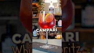 campari whisky spritz🍹Der ultimative sommerdrink cocktail rezept aperitif whisky [upl. by Norrabal470]