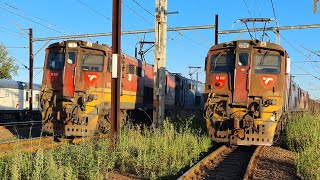 South African Railways class 18E locomotives hooter compilation on the NATCOR mainline [upl. by Thomasina]