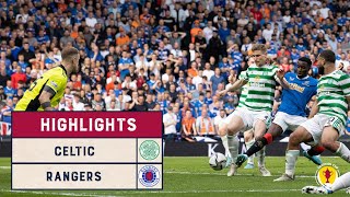 HIGHLIGHTS  Celtic 12 Rangers AET  202122 Scottish Cup SemiFinal [upl. by Santana372]