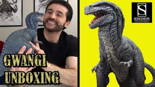 Gwangi Statue Unboxing amp Review  Sideshow Collectibles Harryhausen Vinyl Statue by Star Ace X Plus [upl. by Adnirod]