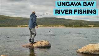 Ungava Bay River Fishing  Wedge Hills Lodge [upl. by Siuraj]