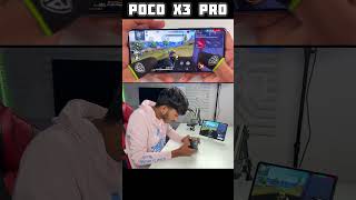 3 finger handcam gameplay solo vs squad poco x3 pro 60fps 120hz 360hz game turbo SD860 Prosecser 4kr [upl. by Idyh505]