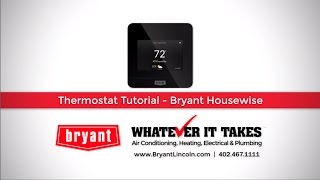 Bryant Housewise Tutorial  Bryant Air Conditioning Heating Electrical amp Plumbing [upl. by Oemac]