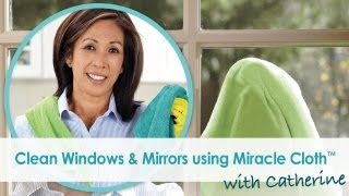 How to clean windows with microfiber cloth  Solutions [upl. by Anaile963]