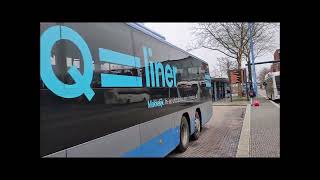 het Grote Qbuzz Bussen Film op Station Emmen Deel 1 [upl. by Fleeman]