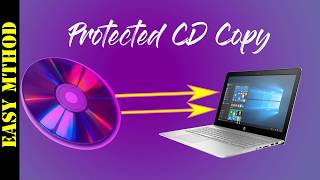 How to Copy Files From a Copy Protected CD or DVD 2018No Software Need [upl. by Yelbmik]