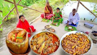 অনেকদিন পর ডাবচিংড়ি রান্না করলাম সাথে বেগুন দিয়ে পাবদা মাছ আর আলু দিয়ে ছোট কাঁকড়া রান্না [upl. by Pentha]