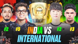 Indian vs International PUBG Mobile teams performance  Shocking Stats 😱 SouLGodLikeOR Esports [upl. by Baerman]