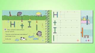 LeapFrog LeapReader Writing Workbook Learn to Write Letters with Mr Pencil [upl. by Asa]