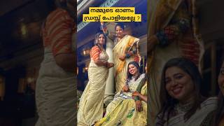 Females only  ഓണം കളർ ആയില്ലേ  Onam Saree  Reels  Ornaments [upl. by Dranel]