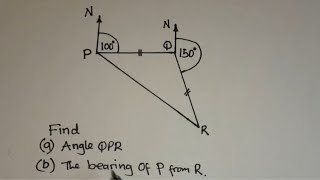 calculating bearings maths [upl. by Tremml]