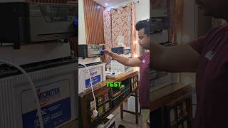 Luminous vs Microtek Inverter Battery Backup Test  Which Will Give More BackUP shorts [upl. by Chaffin]