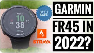 The Best Budget GPS Watch for Strava in 2022 The Garmin Forerunner 45 FR45 [upl. by Loram894]