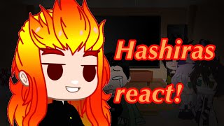 Hashiras react to “dirty mind” meme Requested [upl. by Aicirtac606]