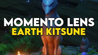 Use the Momento Lens to investigate the Earth Kitsune in Genshin Impact [upl. by Nytsua]