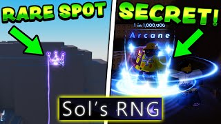 SOLS RNG INSANE SECRET SPOT [upl. by Torr]