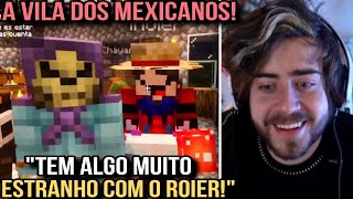 CELLBIT CONHECENDO O CAOS NA VILA DOS MEXICANOS NO QSMP  QSMP [upl. by Adnilasor]