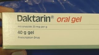 Daktarin Oral Gel Miconazole 20mg Per g [upl. by Kcira]