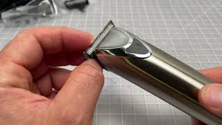 Wahl Stainless Steel Lithium Ion Plus Beard Trimmer Review [upl. by Hsirrap]