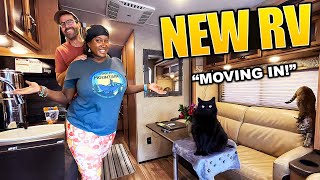 We Swapped Van Life for WORLDS SMALLEST Class A RV RV Tour  RV LIFE [upl. by Douville]