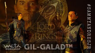 GILGALAD Lord of the Rings 16 scale statue WETA Workshop [upl. by Dot]