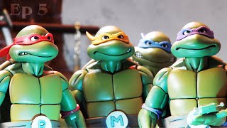 TMNT Stop Motion Episode 5  KRANGS INVASION [upl. by Ayr]