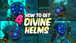 NO AMIIBO How to get ALL 4 Divine Beast Helms in Zelda Tears of the Kingdom [upl. by Aem]