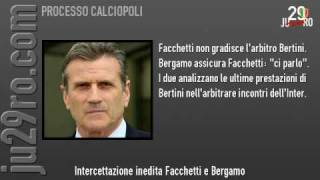 Intercettazioni Inedite Facchetti e Bergamo del 261104 [upl. by Yztim]