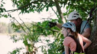 Arbraska  Aventures en forêt au Québec [upl. by Htinek191]