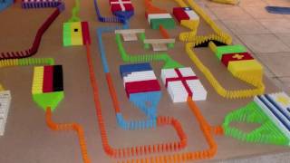 World Cup Domino Line 8000 Dominoes [upl. by Astred476]